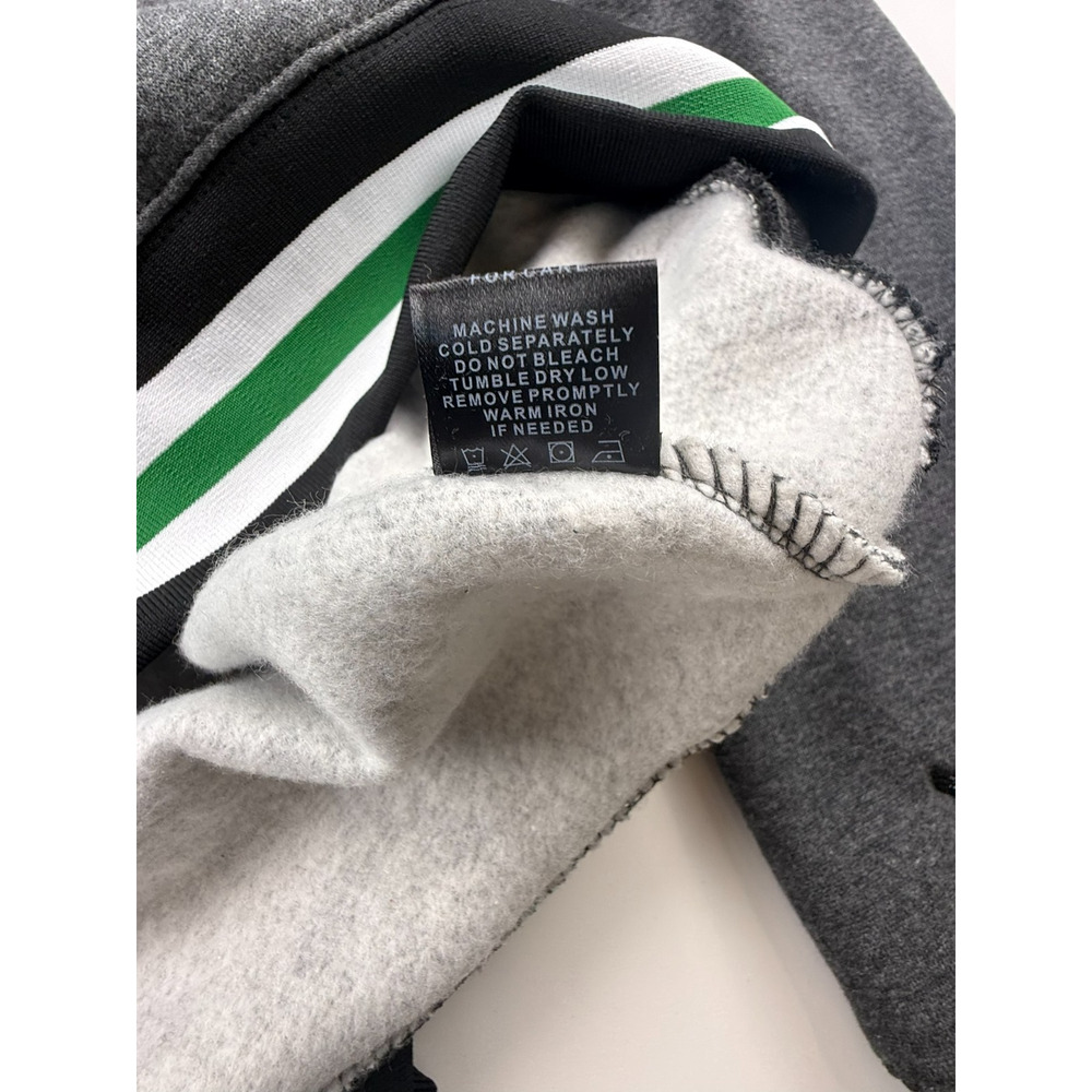 NWT Men's Ultra Game Philadelphia Eagles NFL Hoodie Sweatshirt Gray Green SZ M - Picture 10 of 12